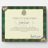 Groen Antiek Lijst met Silver Uw Foto hier Fotoplaat (Voorkant)