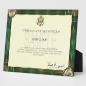 Groen Antiek Lijst met Silver Uw Foto hier Fotoplaat (Zijkant)