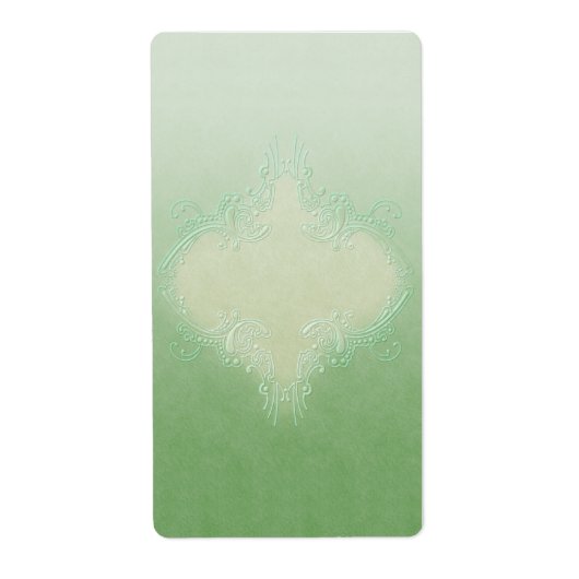  groen apotheeklabel etiket (Voorkant)