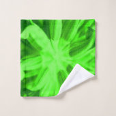 Groen Apple sla met andere tonen Bad Handdoek (Wasdoekje)