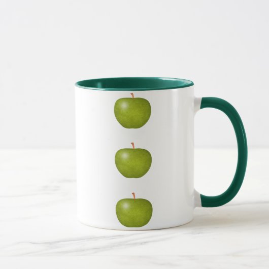 GROEN APPLES Mok (Rechts)