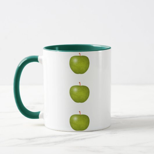 GROEN APPLES Mok (Links)