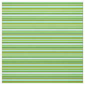Groen, Aquamarine, Light Yellow Stripes Pattern Stof (Swatch)