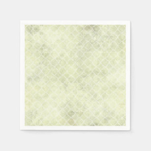 Groen Aquarel Abstract Pastel Servet