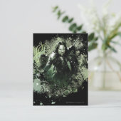 Groen Aragorn Vector Collage Briefkaart (Staand voorkant)