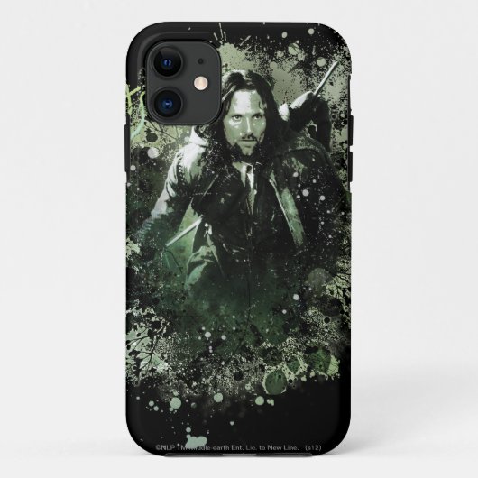 Groen Aragorn Vector Collage Case-Mate iPhone Case (Achterkant)