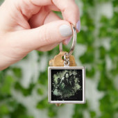 Groen Aragorn Vector Collage Sleutelhanger (Hand)