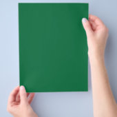 groen, azuurblauw, aqua, elektrisch blauw, doopvon flyer (Hand)