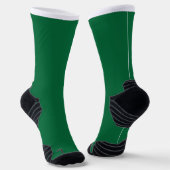 groen, azuurblauw, aqua, elektrisch blauw, doopvon sokken (Gebogen)