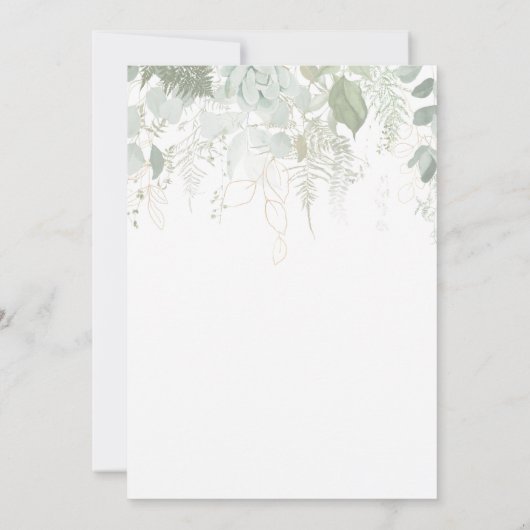 Groen Baby shower Baby Word Scramble Game Kaart (Achterkant)