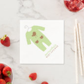 Groen Baby Uitstekend Baby shower Servetten (Insitu)
