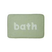groen badmat (Voorkant)