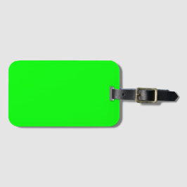 Groen Bagagelabel