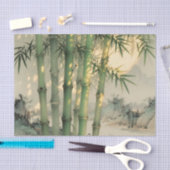 Groen Bamboebos Chinese Inkt Tissuepapier (Craft)
