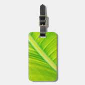 groen bananenblad bagagelabel (Voorkant verticaal)