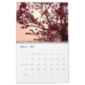 groen bananenblad kalender (Feb 2027)