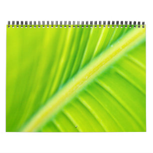 groen bananenblad kalender