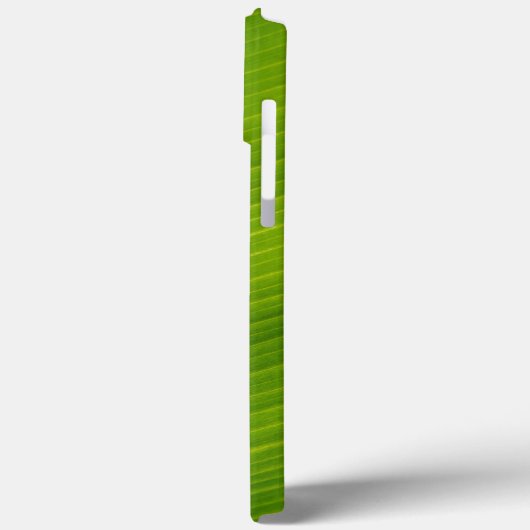 Groen bananenblad, vers Case-Mate iPhone case (Achterkant / Links)