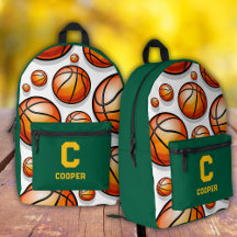 Groen basketbalpatroon