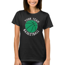 Groen Basketbalteam, naam speler & Jersey nummer