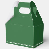 Groen Bedrijfslogo Zakelijk Grootse Opening Bedankdoosjes (Achterkant)
