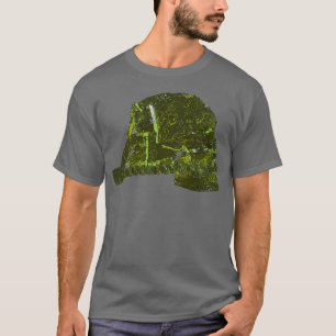 Groen beeld t-shirt