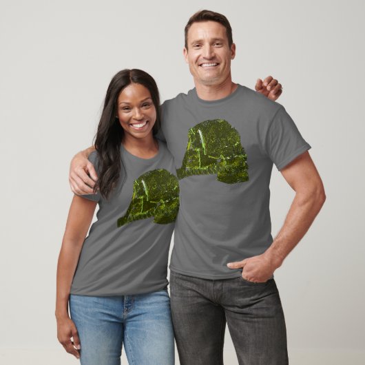Groen beeld t-shirt (Unisex)