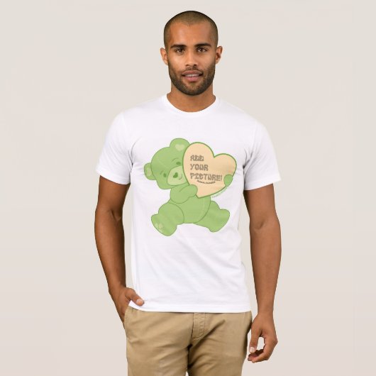 Groen Beer T-shirt (Voorkant volledig)