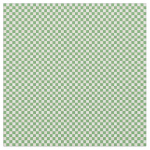 Groen, Beige & Wit Plaid Patroon Stof