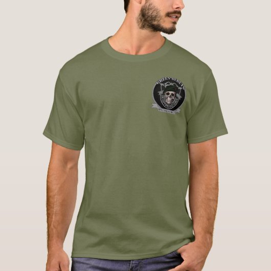 GROEN BERET SPECIALE KRACHTEN T-SHIRT (Voorkant)