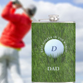 Groen Beste Golfer in de Wereld Golf Theme Flask Heupfles