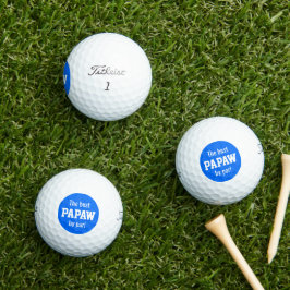 Groen Beste Opa Door Par Vaderdag Golfballen