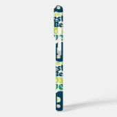 Groen Beste Papa Ooit iPhone / iPad Case (Achterkant / Links)