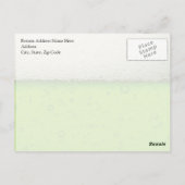 Groen Bier Close-up Briefkaart (Achterkant)