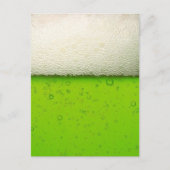Groen Bier Close-up Briefkaart (Voorkant)