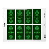 Groen bier Homelabel Etiket (Full Sheet)