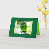 Groen Bier Kaart (Gele Bloem)