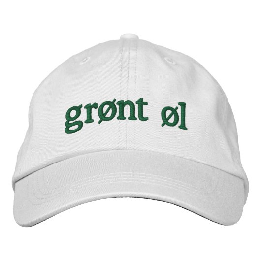 Groen bier pet (Voorkant)