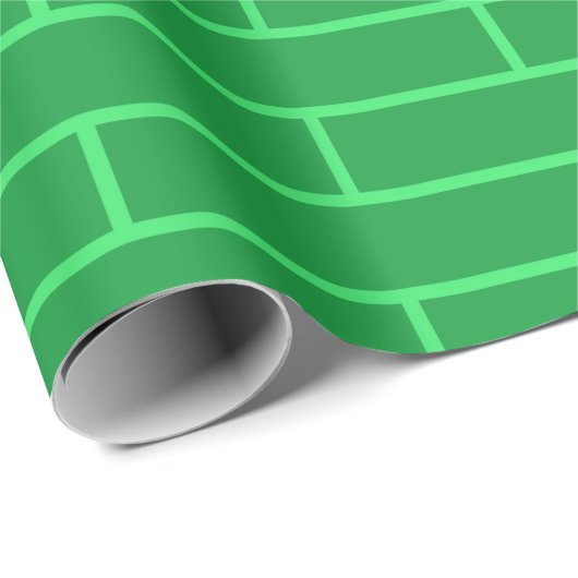 Groen bietconstructiepatroon cadeaupapier (Rol Hoek)