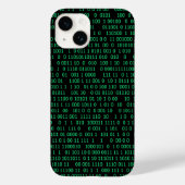 Groen Binair Numeriek Systeem Case-Mate iPhone Case (Achterkant)