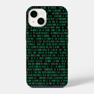 Groen Binair Numeriek Systeem iPhone 14 Hoesje