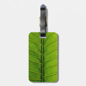Groen blad bagagelabel (Achterkant verticaal)
