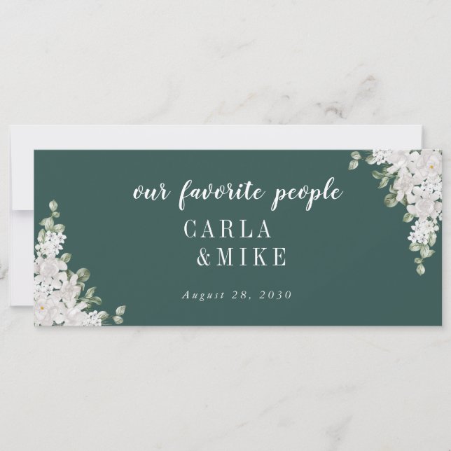 Groen blad Bloemen Zitting Grafiek Header (Voorkant)