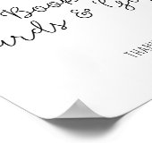 Groen Blad - Boeken kaarten en cadeaus Poster (Hoek)