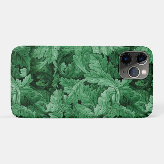 Groen blad (door William Morris) Case-Mate iPhone Case (Achterkant (horizontaal))