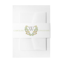 Groen Blad Eenvoud Uitnodiging Buik Banden