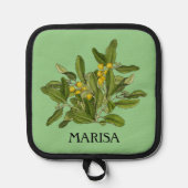 Groen blad Elegant Pannenlap (Voorkant)