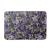 Groen blad en Wisteria Bloempatroon Badmat (Voorkant)