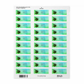 Groen blad etiket (Full Sheet)