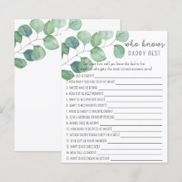 Groen Blad Eucalyptus - Wie kent PAPPIE het best